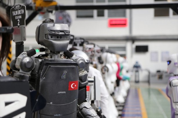 Foto - Konya'da kışla nöbetleri için robot yapıldı