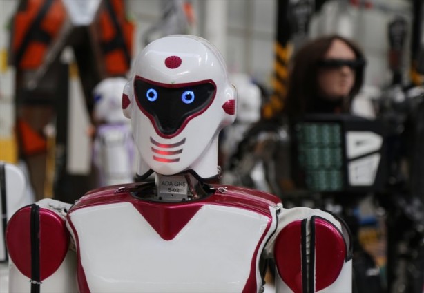 Foto - Konya'da kışla nöbetleri için robot yapıldı