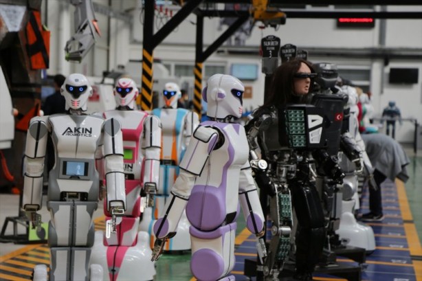 Foto - Konya'da kışla nöbetleri için robot yapıldı