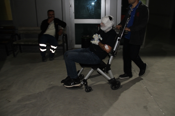 Konya'da patlama! Yaralılar var