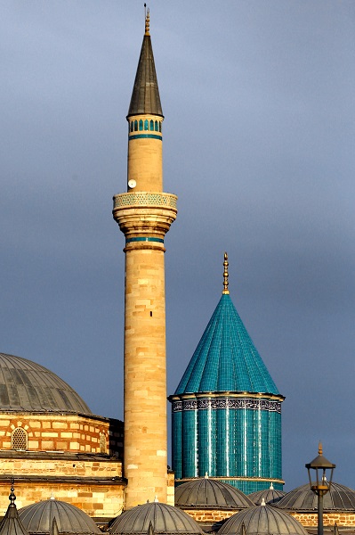 Foto - Konya'nın yeşil kubbesinin restorasyonu tamamlandı