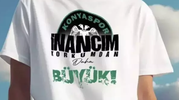 Konyaspor'dan ligin kaderini belirleyecek Galatasaray maçı öncesi müthiş hazırlık! Tişört bile bastırdılar...