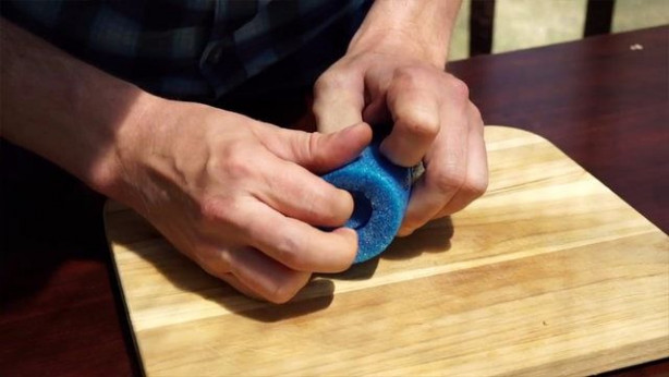 Foto - Köpük sosisten bakın ne yaptı!