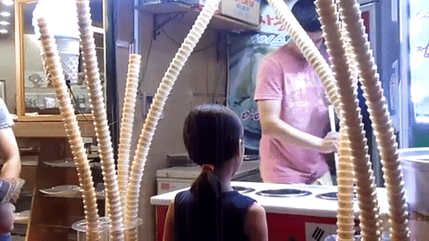 Foto - Korelilerin Maraş dondurmasıyla imtihanı