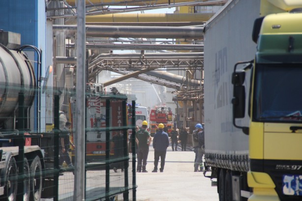 Foto - Korku dolu anlar! Fabrikadaki feci patlamanın görüntüleri ortaya çıktı