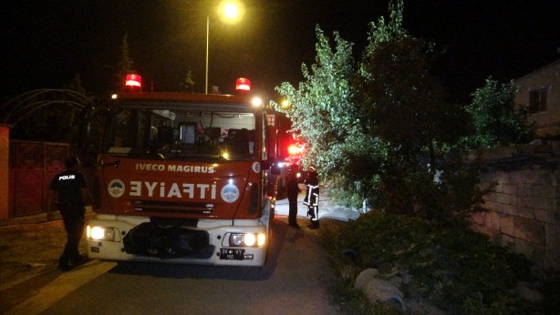 Foto - Korku dolu anlar! Mutfak tüpü bomba gibi patladı