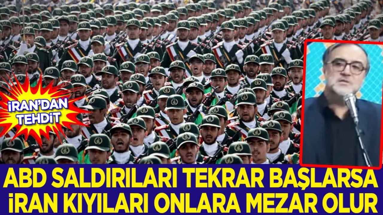 Korkulan olacak gibi: İranlı yetkiliden ABD'ye 'biz hazırız' resti... Devrim Muhafızları: İran onlara mezar olur