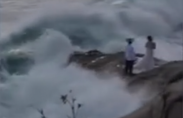 Foto - Korkunç olay! Düğün fotoğrafı çektirirken facia yaşandı