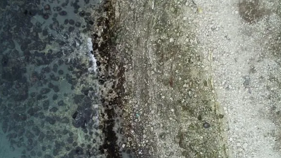 Korkutan görüntü! Deniz suları bir anda çekildi