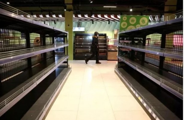 Foto - Korkutan görüntü! Rusya Ukrayna savaşı dünyada market raflarını boşaltıyor