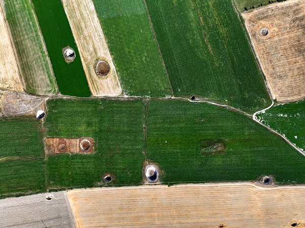 Foto - Korkutan görüntü! Tek karede tam 24 adet obruk