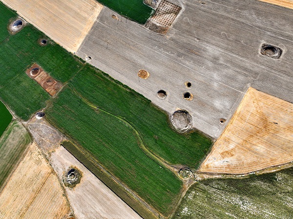 Foto - Korkutan görüntü! Tek karede tam 24 adet obruk
