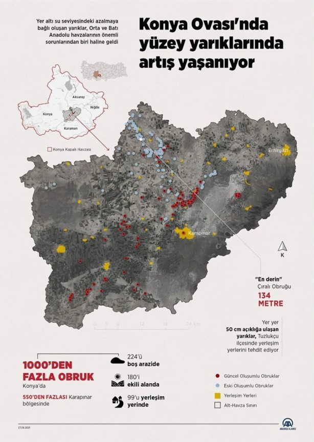 Foto - Korkutan görüntü! Yarıklar yerleşim yerlerine ulaştı