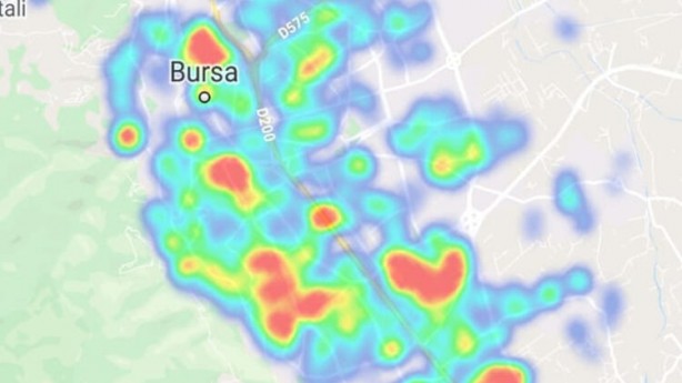 Foto - Korkutan haritayı paylaştılar! Bir ilde 256 yeni vaka