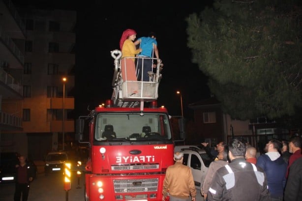 Foto - Korkutan yangın