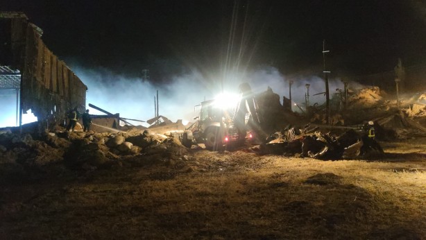 Korkutan yangın söndürüldü