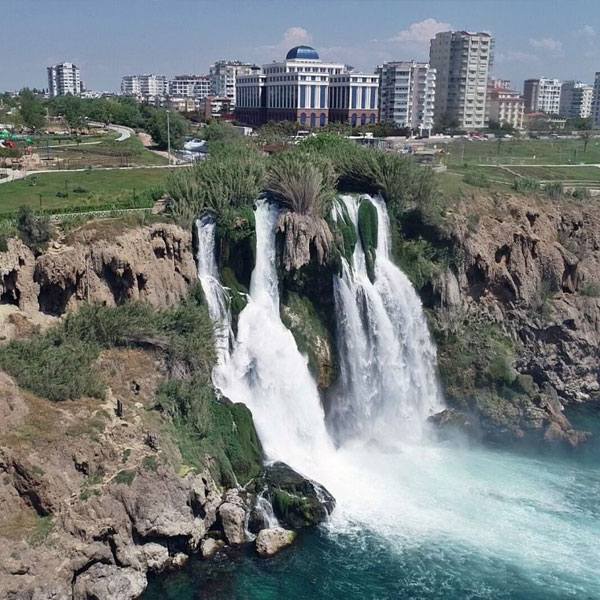 Foto - Korona salgını nedeniyle Türkiye'deki dünyaca ünlü şelale bakın ne hale geldi