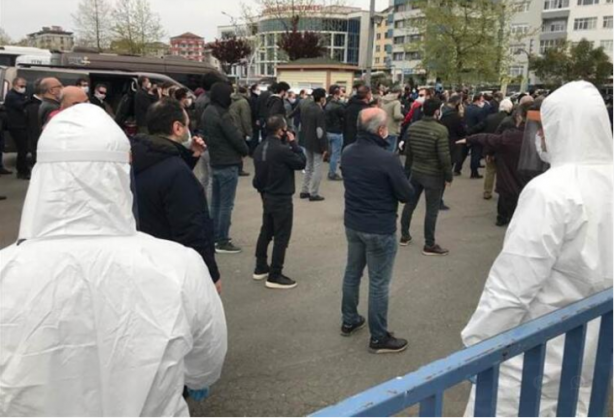 Foto - Koronavirüs nedeniyle hayatını kaybeden Haydar Baş son yolculuğuna böyle uğurlandı