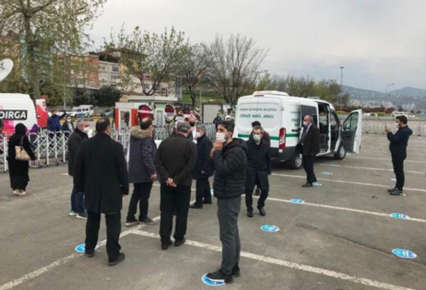 Foto - Koronavirüs nedeniyle hayatını kaybeden Haydar Baş son yolculuğuna böyle uğurlandı