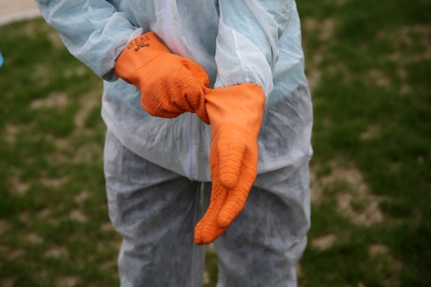 Foto - ‘Koronavirüs timi’ zorlu mesaide