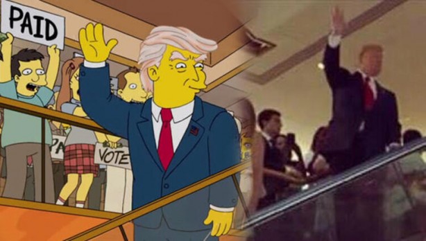 Foto - Koronavirüse yakalanan Donald Trump ölecek mi? Simpsonlar dizisinde şoke eden detay