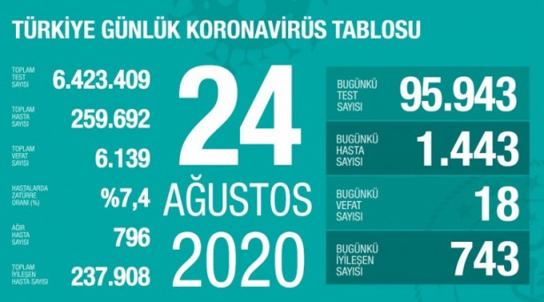 Foto - Koronavirüste korkutan rakam! Herkes İstanbul'a kilitlenmişti ama orası çıktı