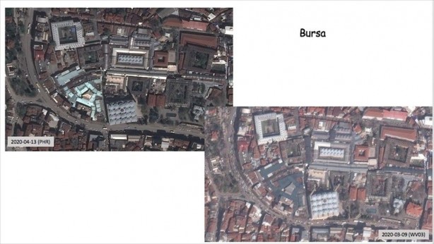 Foto - Koronavirüsün Türkiye'ye etkisi uzaydan böyle görüntülendi