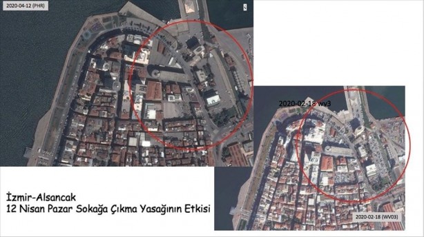 Foto - Koronavirüsün Türkiye'ye etkisi uzaydan böyle görüntülendi