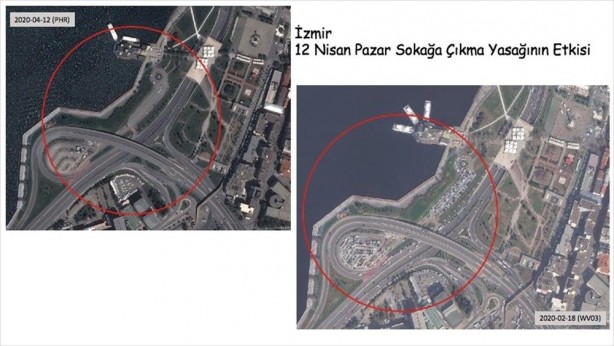 Foto - Koronavirüsün Türkiye'ye etkisi uzaydan böyle görüntülendi