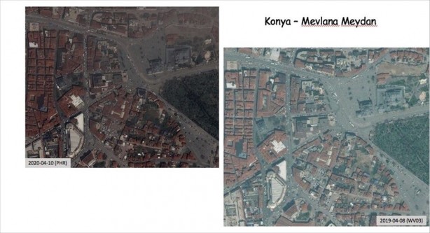 Foto - Koronavirüsün Türkiye'ye etkisi uzaydan böyle görüntülendi