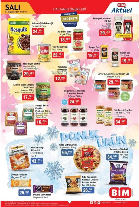 Foto - Koşan alıyor! BİM'in indirimli ürünleri yayınlandı