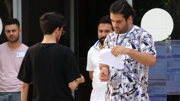 Koşarak yetiştiler! Maraton sınavdan önce başladı