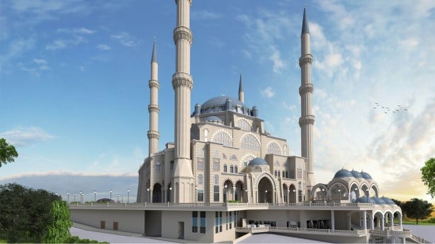 Foto - Kosova’da bulunan Diyanet İşleri Başkanı Erbaş, Priştine Merkez Camisi inşaatını inceledi