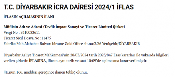 Foto - Kötü haber verildi! Ünlü Türk inşaat şirketi iflas etti