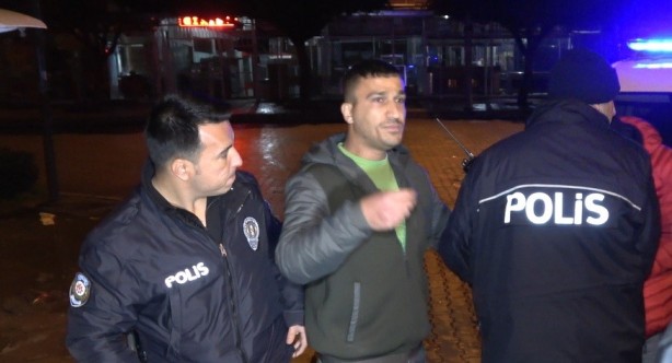 Foto - Kovalamaca sonucunda yakalanan şahıs: Biz polislerimizi seviyoruz
