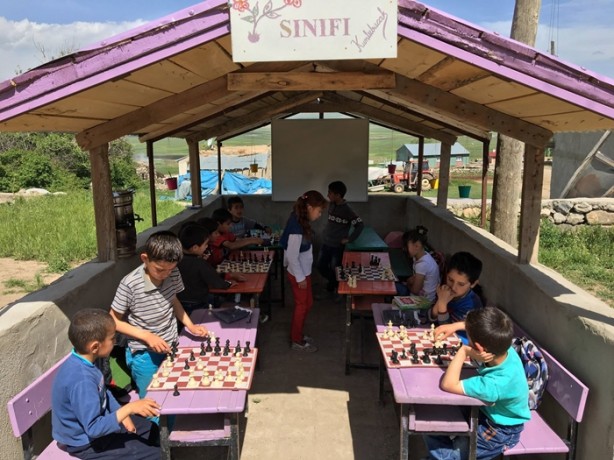 Foto - Köy öğretmeninden muhteşem proje!