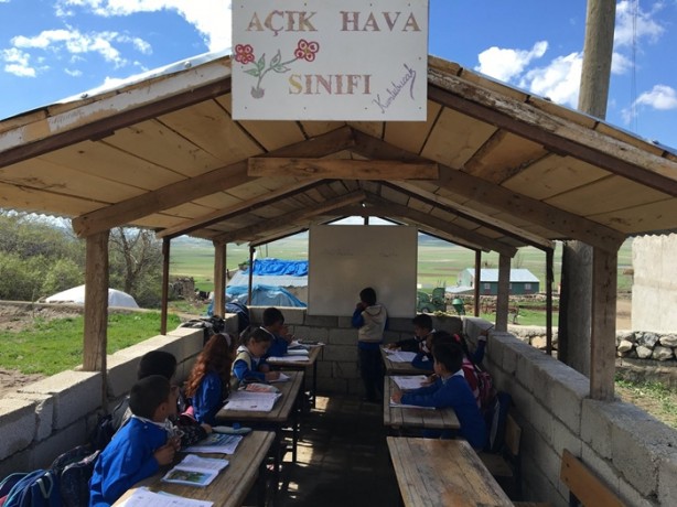 Foto - Köy öğretmeninden muhteşem proje!