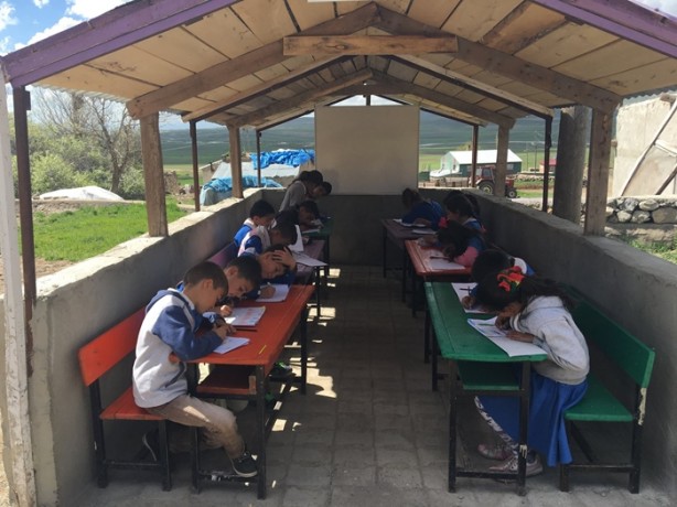 Foto - Köy öğretmeninden muhteşem proje!