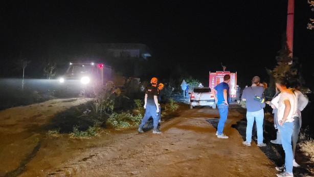 Foto - Köy yanmaktan son anda kurtarıldı