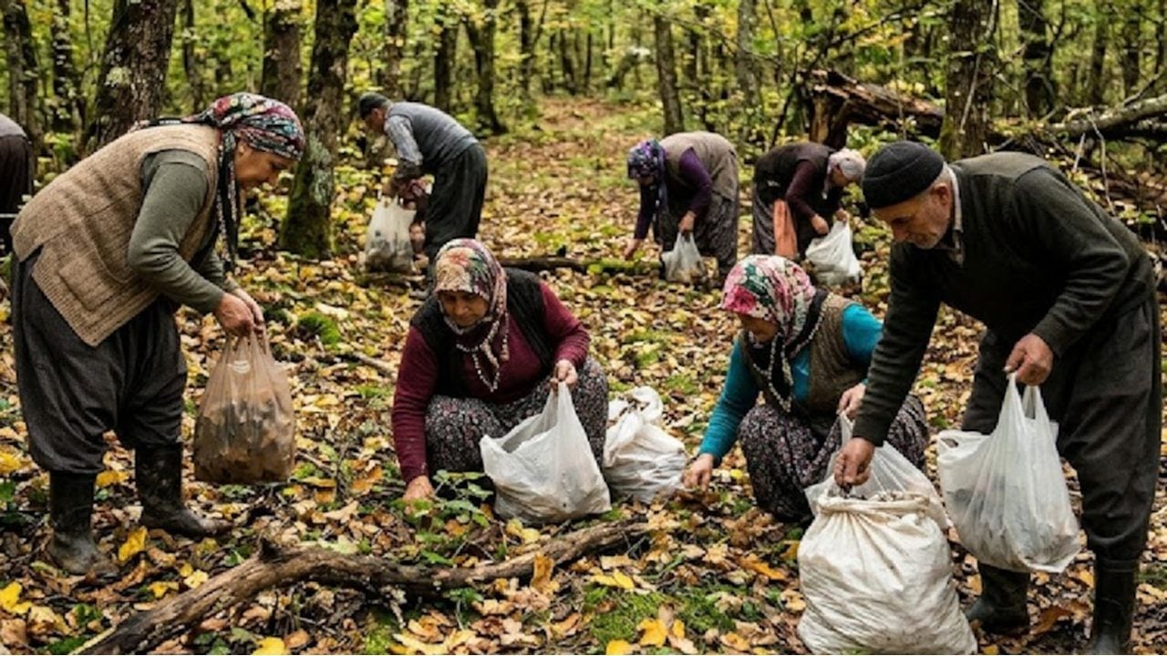 Köylünün yeni servet kapısı açıldı! Dağlardan bedava toplayıp kilosunu tam 1200 liraya satıyorlar