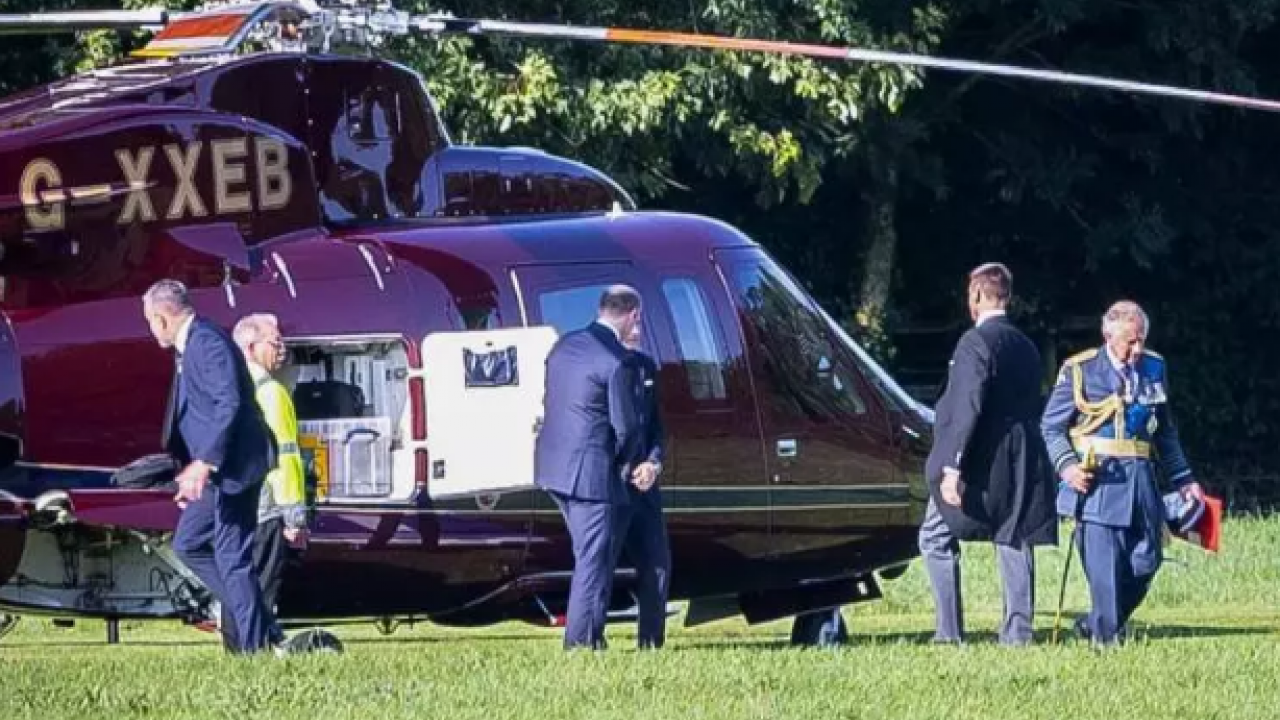 Foto - Kral Charles'a helikopter! 'Baykar' detayı olay oldu