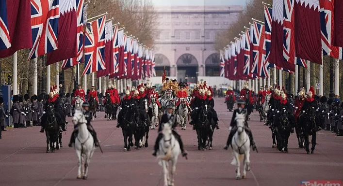 Foto - Kral Charles’tan Arapça selam! Kur’an’dan ayet okudu! Katar Emiri Sani'nin İngiltere ziyareti gündeme damga vurdu