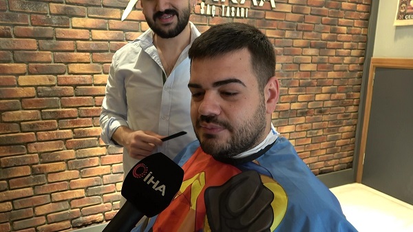 Foto - Kuaförden müşterilerine şaşırtan sürpriz! 