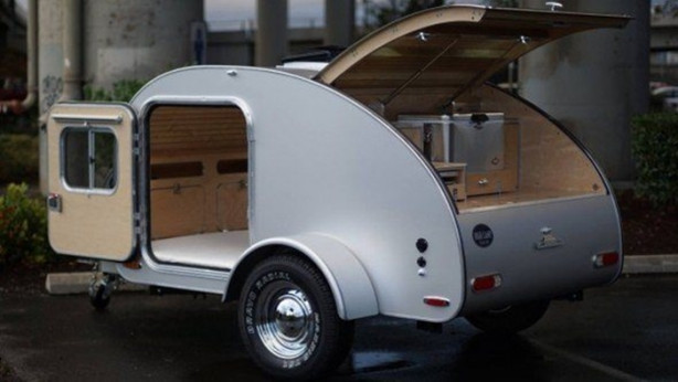 Foto - Küçücük römorka ev sığdırdı!