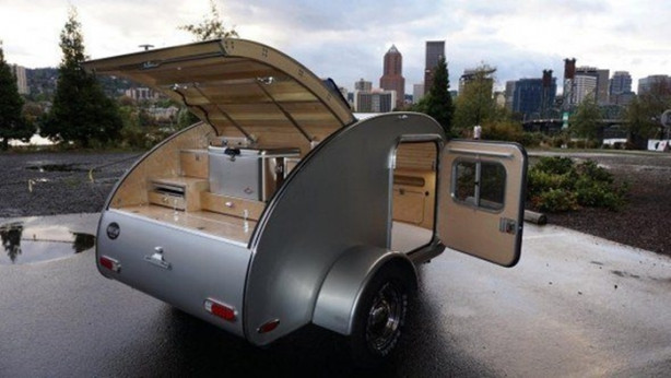 Foto - Küçücük römorka ev sığdırdı!