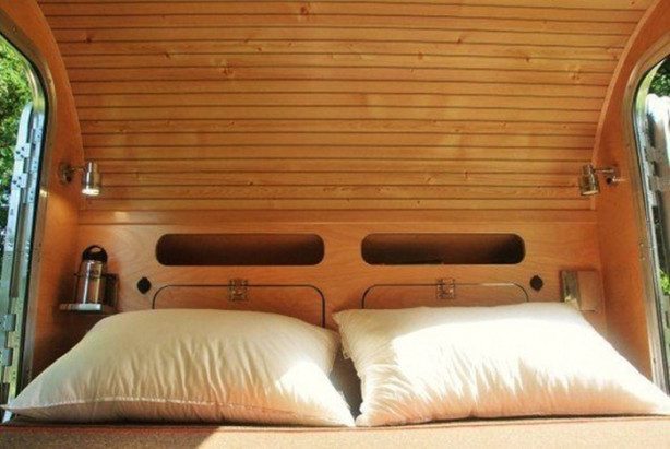 Foto - Küçücük römorka ev sığdırdı!