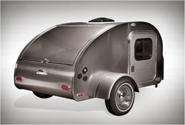 Foto - Küçücük römorka ev sığdırdı!