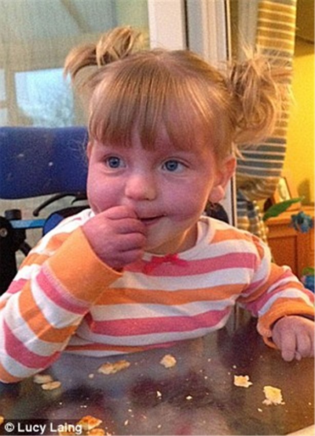 Foto - Küçük kızın büyük cesareti