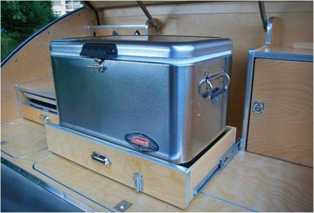 Foto - Küçük römorkun içi görenleri hayrete düşürüyor!