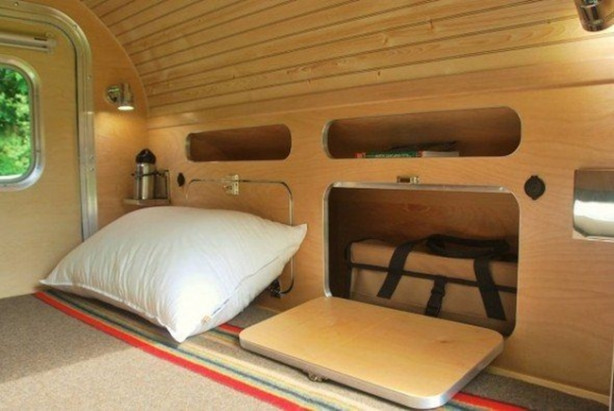 Foto - Küçük römorkun içi görenleri hayrete düşürüyor!